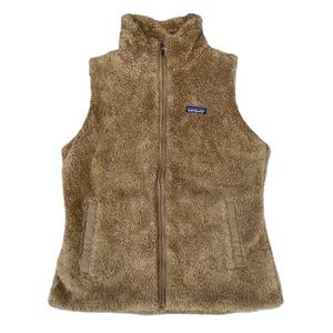 Patagonia Tan Fleece Vest